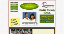 Desktop Screenshot of innisfail-baptist-family.com
